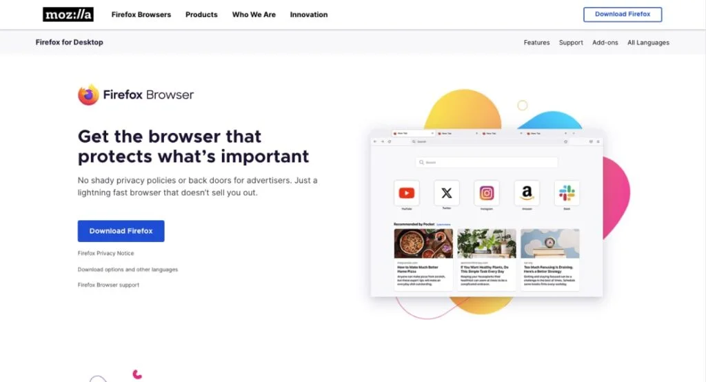 mozilla min - UX❤️